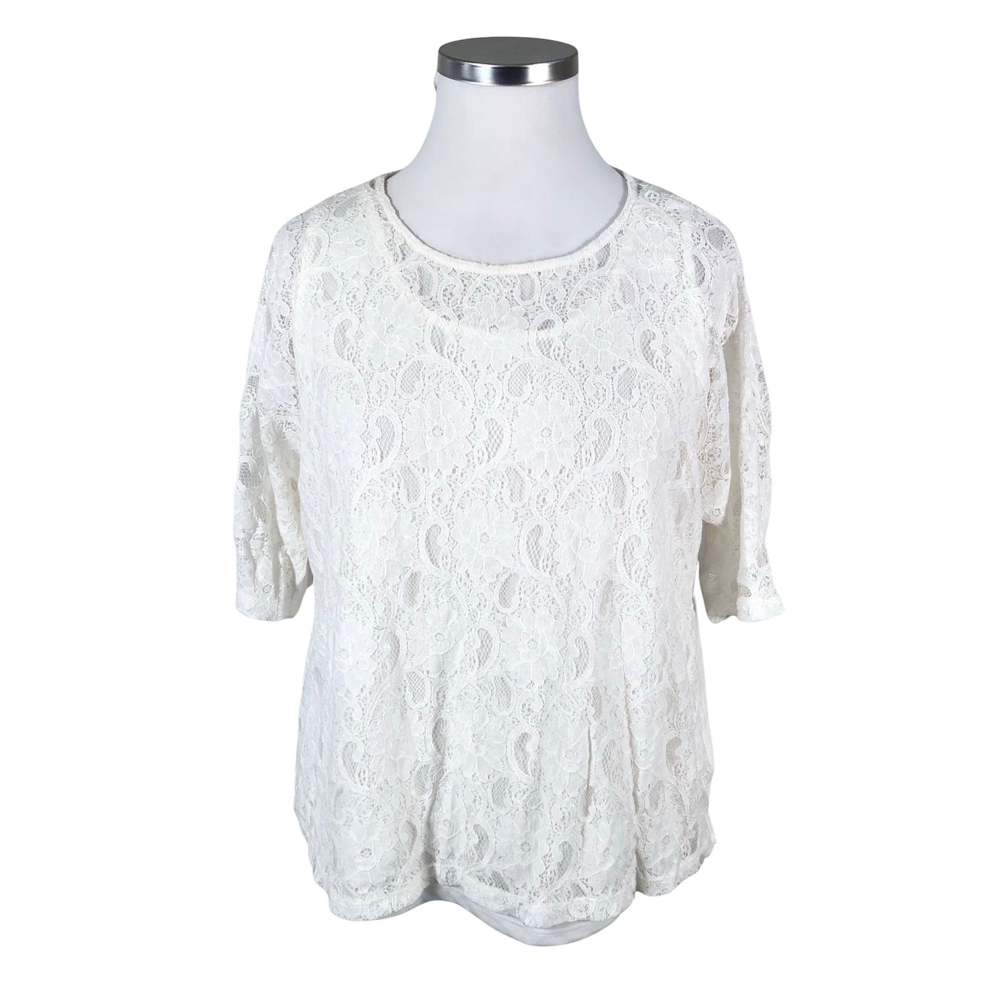 Unisex Lindex - Pluus, suurus 48 - Valge (1)