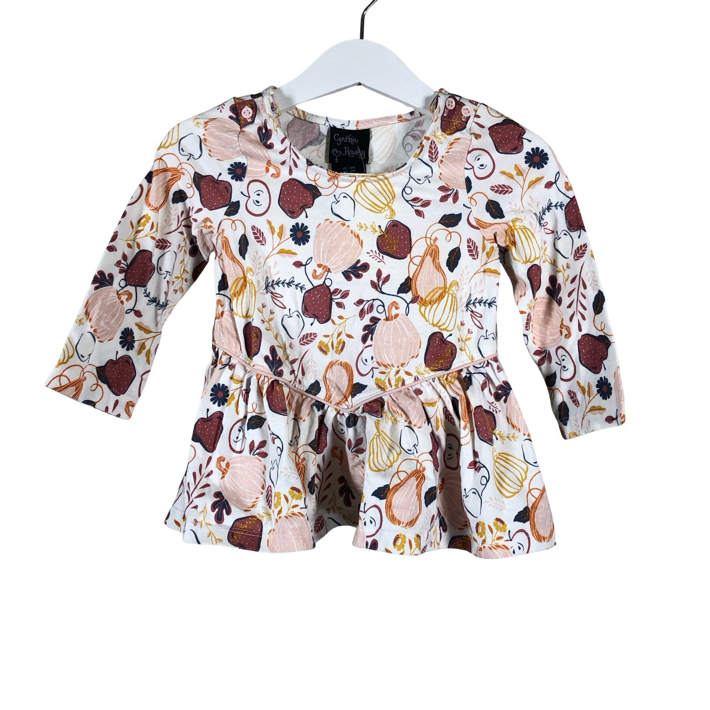 Unisex Cynthia Rowley - Trikotaažist kleit, suurus 74 - 80 - Valge (1)