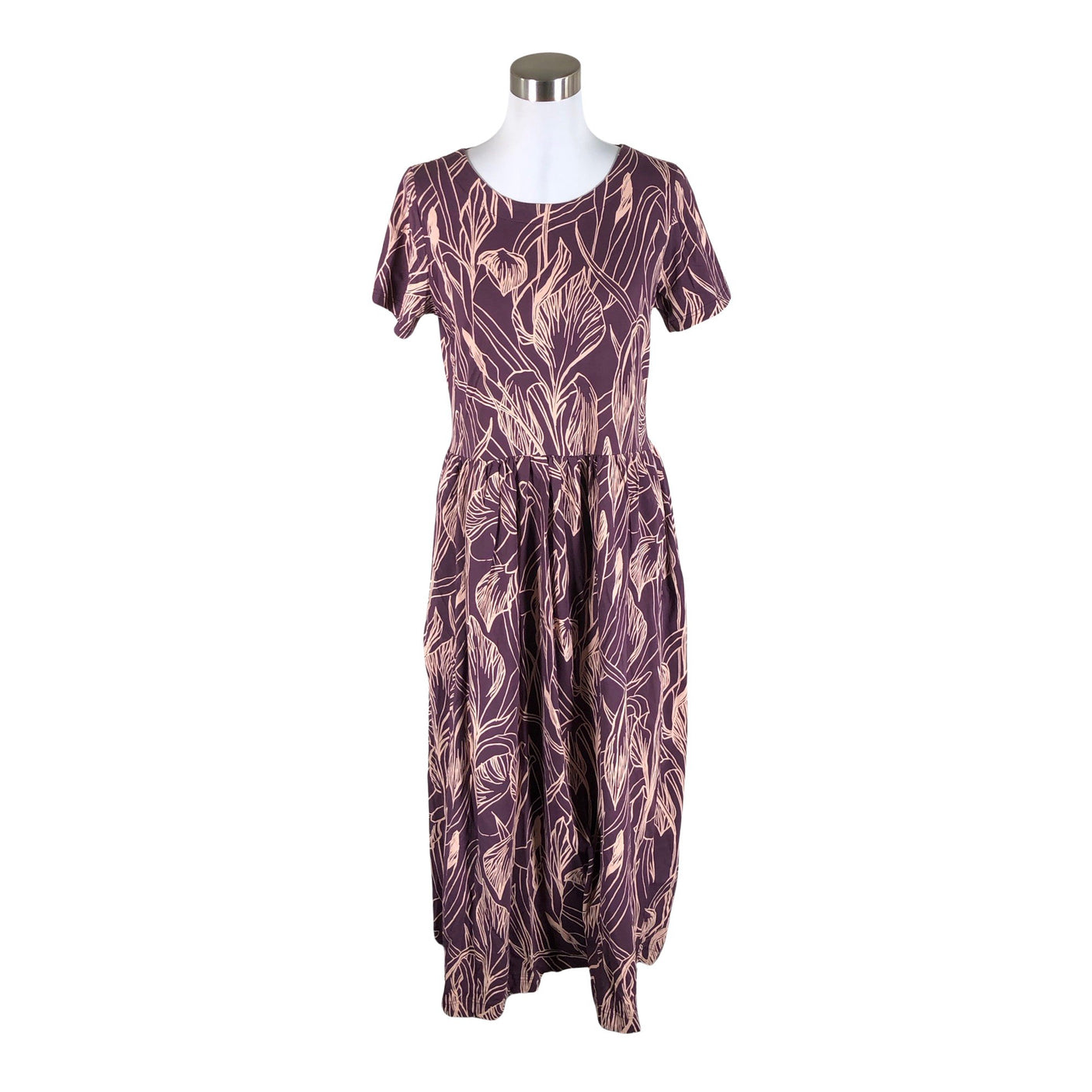 Unisex NOSH - Trikotaažist kleit, suurus 38 - Lilla (1)