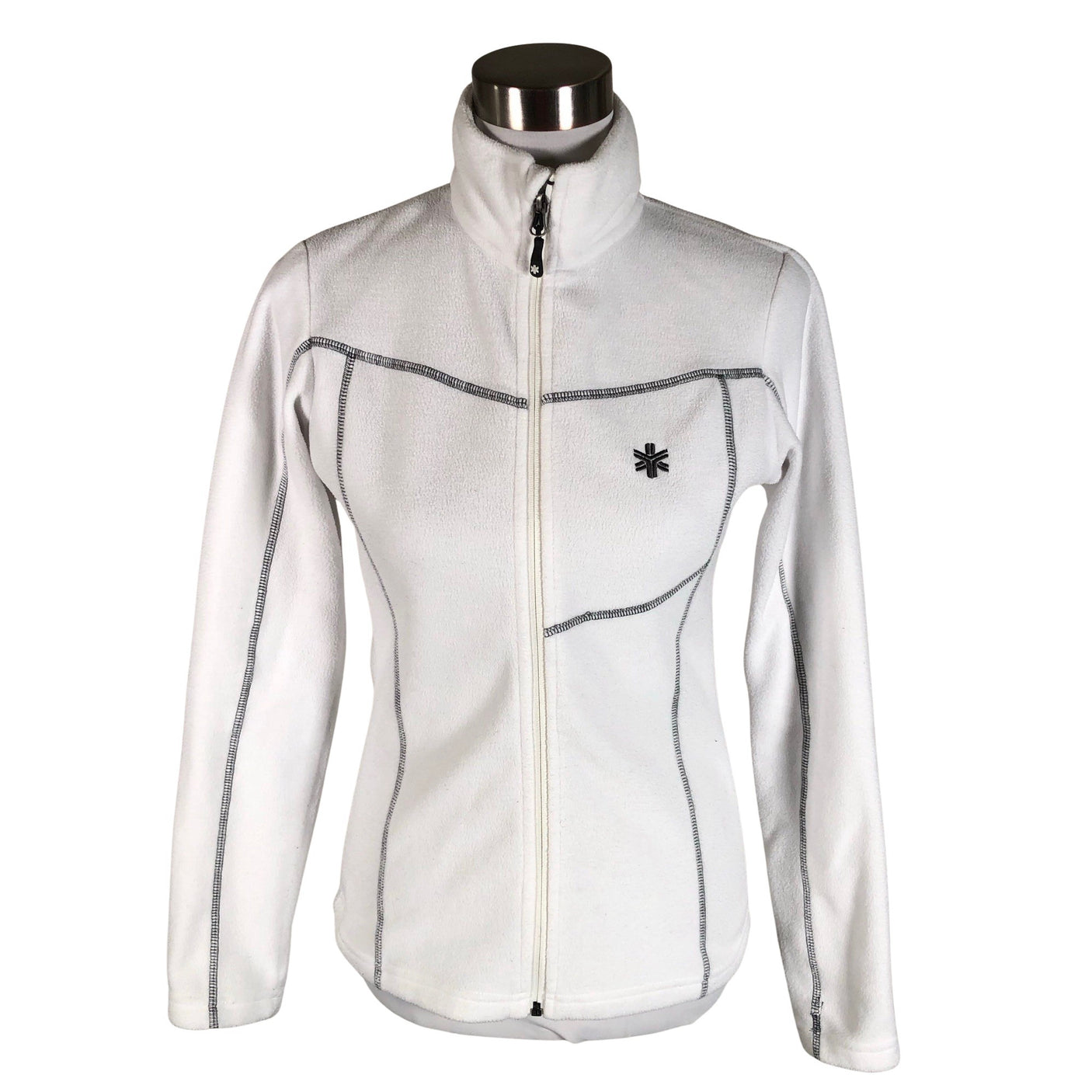 Unisex Áhkká - Fliispluus, suurus 34 - Valge (1)