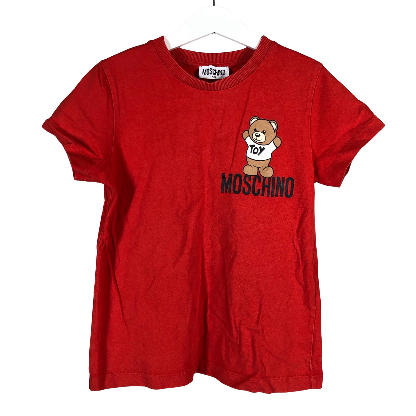 Unisex Moschino Kid - T-särk, suurus 122 - 128 - Punane (1)