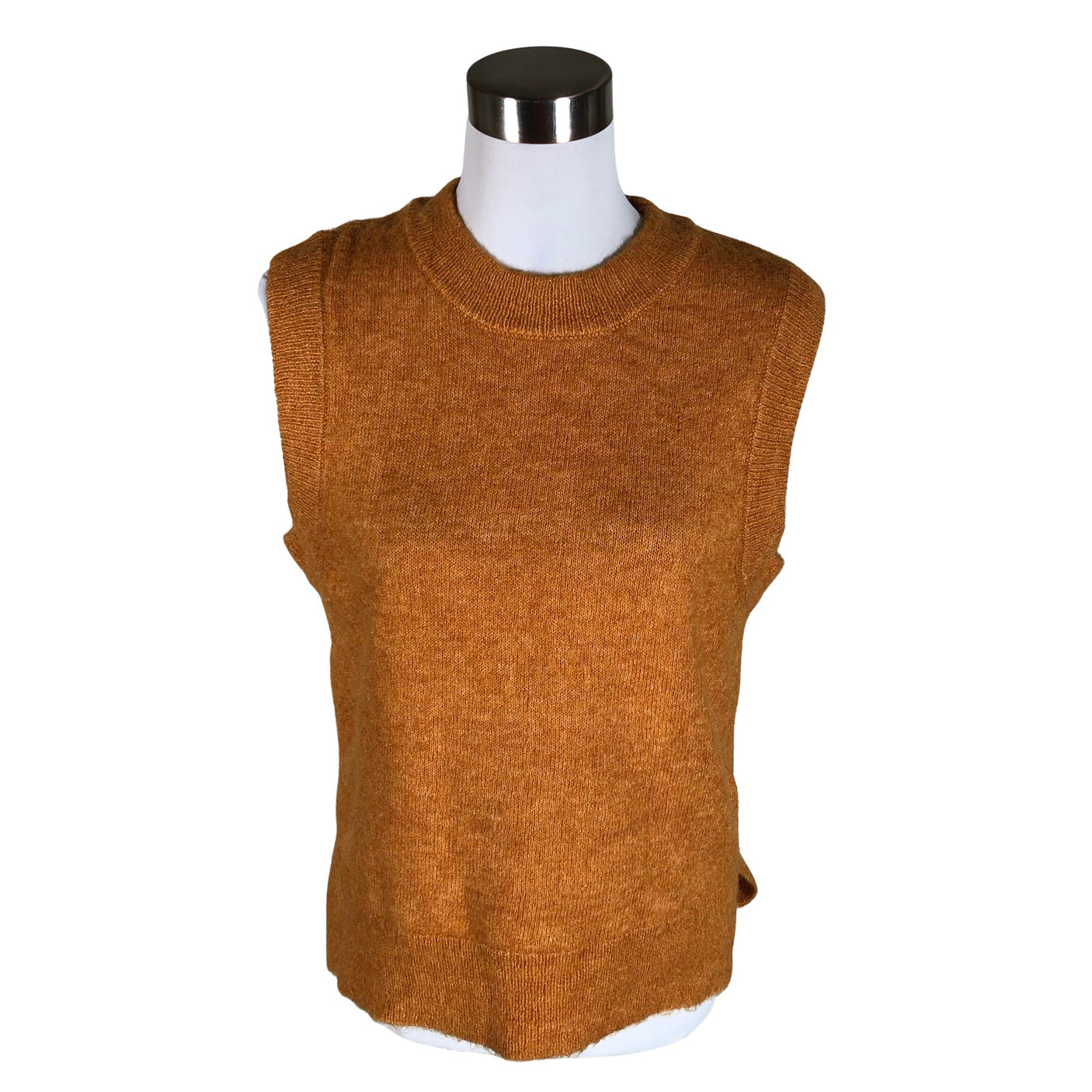 Unisex Selected - Kootud vest, suurus 34 - Oranž (1)