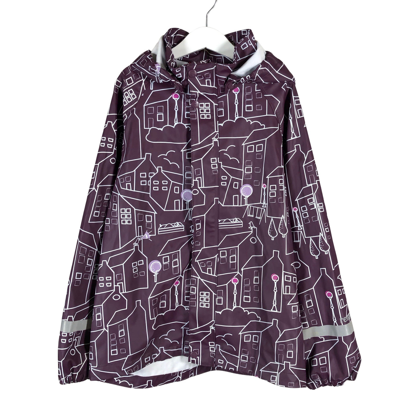 Unisex Reima - Vihmajope, suurus 134 - 140 - Lilla (1)