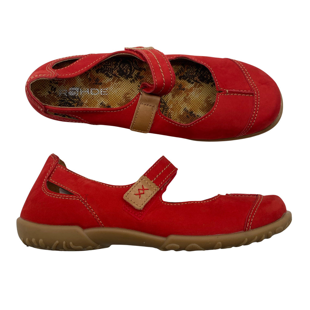 Unisex Rohde - Baleriinad, suurus 39 - Punane (1)