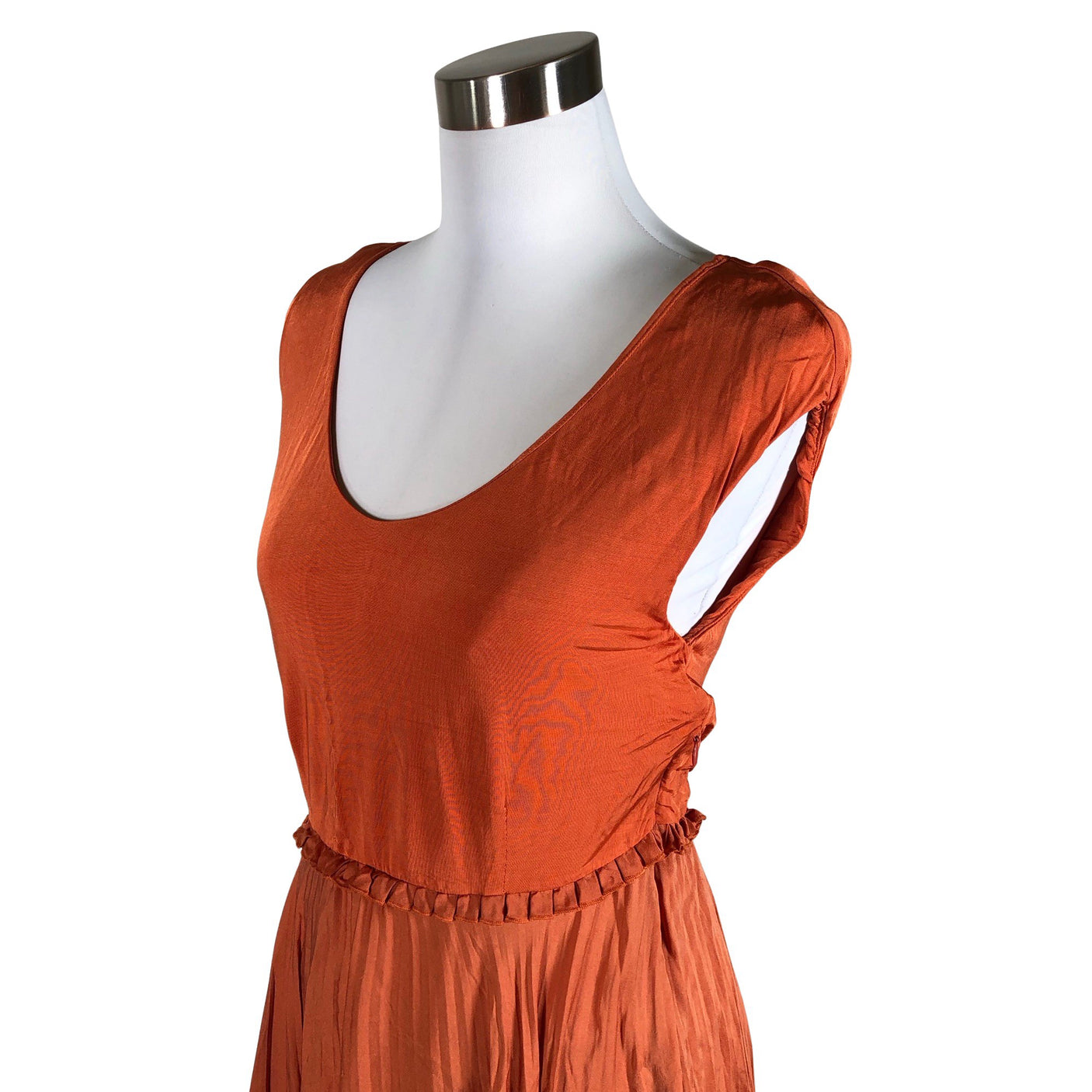 Unisex MaxMara - Trikotaažist kleit, suurus 40 - Oranž (3)