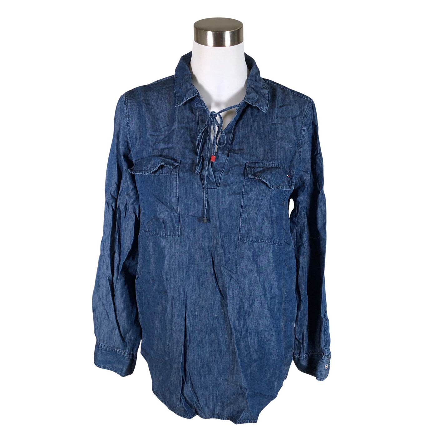 Unisex Tommy Hilfiger - Pluus, suurus 38 - Sinine (1)