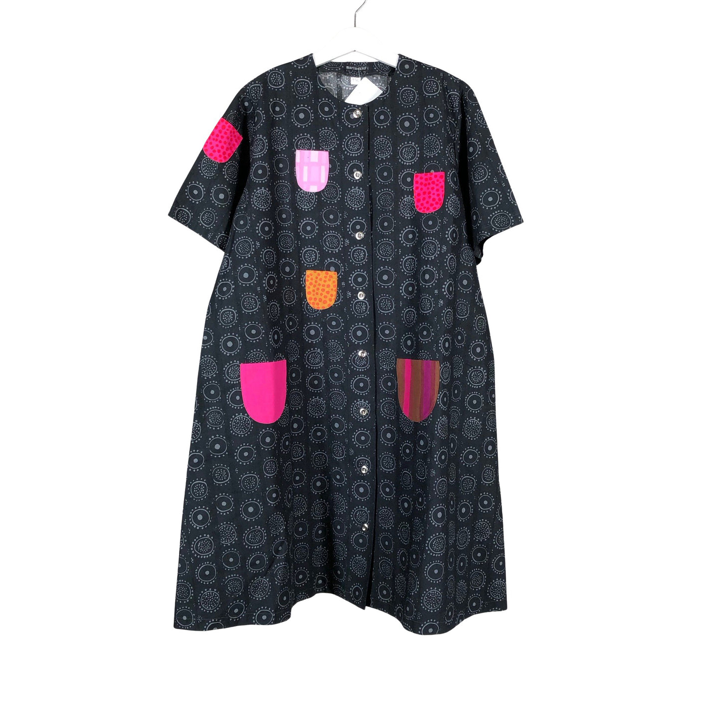 Unisex Marimekko - Mitteveniv kleit, suurus 146 - 152 - Must (1)