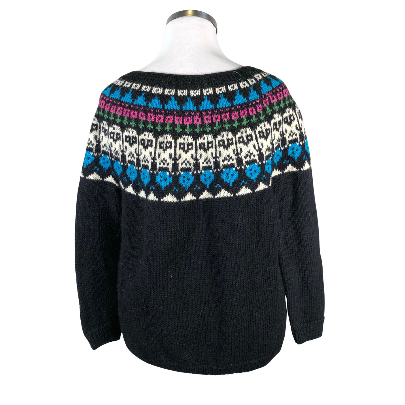 Unisex Handmade - Kampsun, suurus 42 - Must (2)
