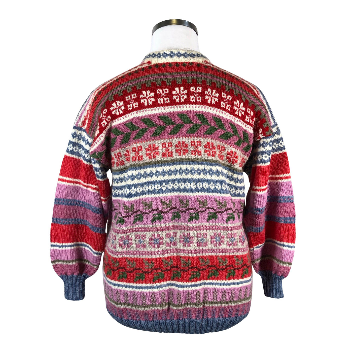 Unisex Handmade - Kampsun, suurus 42 - Punane (2)