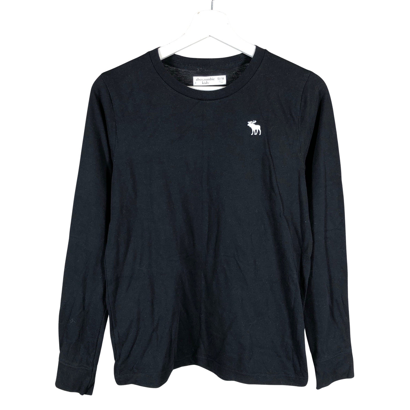 Unisex Abercrombie&Fitch - Trikotaažist pluus, suurus 158 - 164 - Must (1)