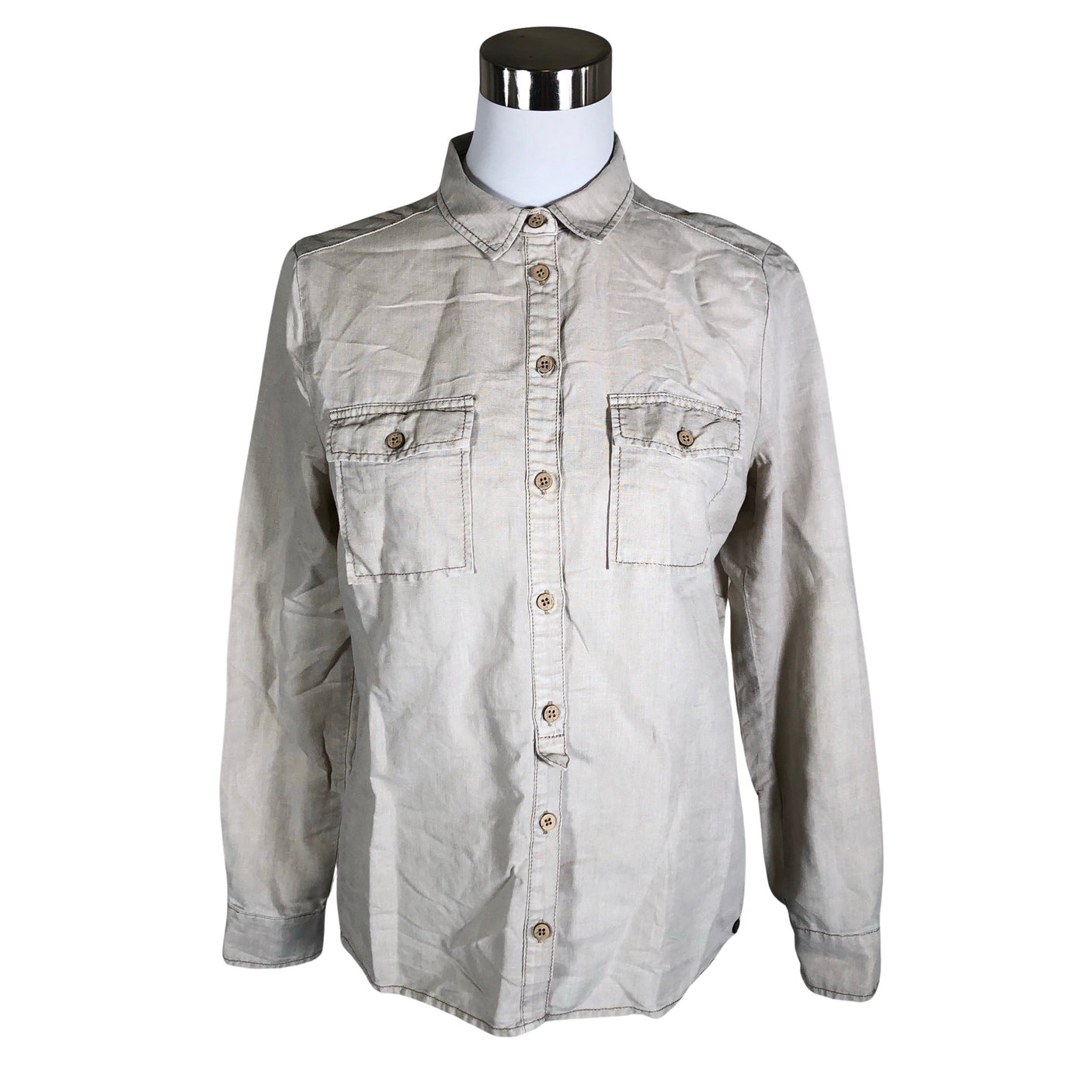 Unisex Garcia Jeans - Pluus, suurus 38 - Hall (1)