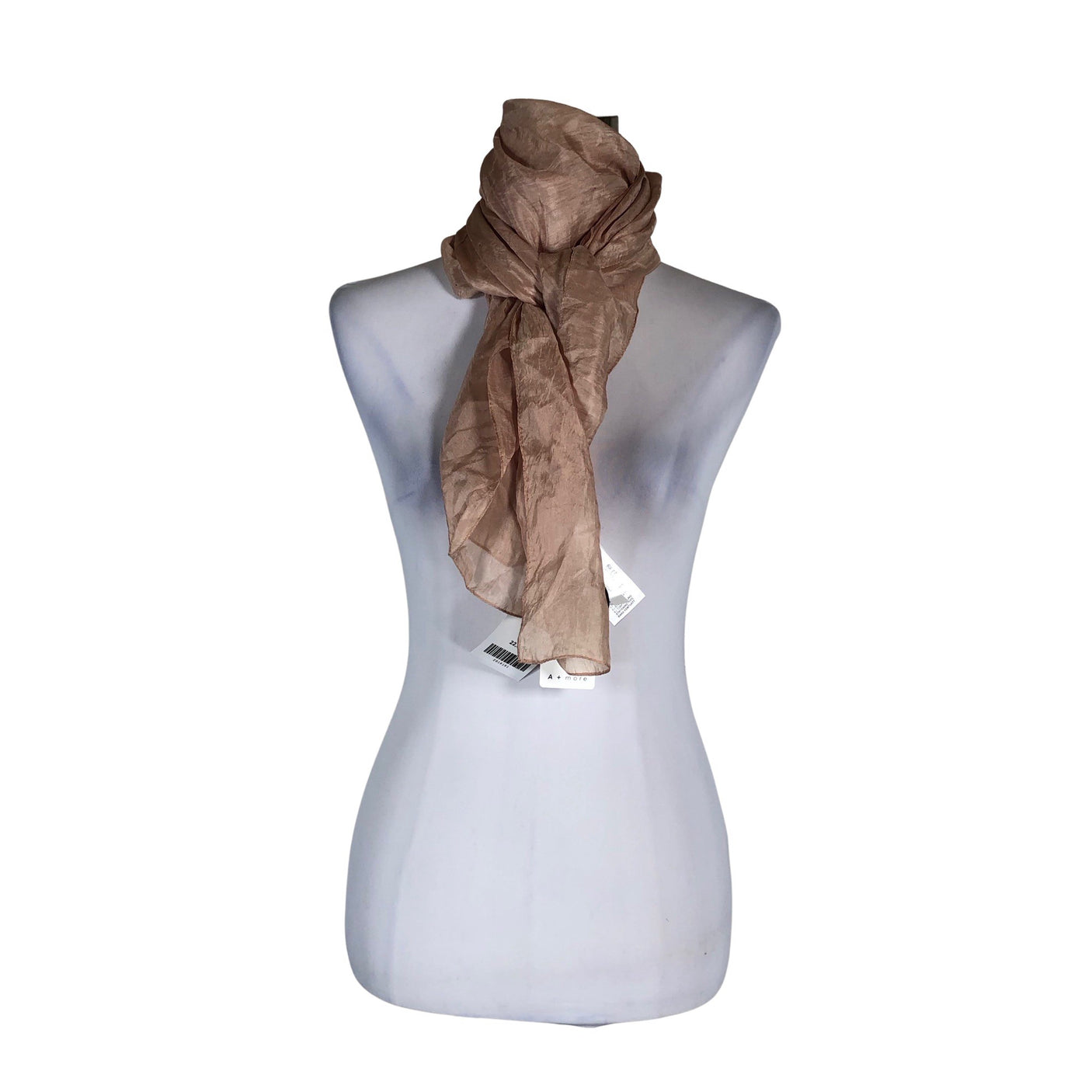 Unisex A+more - Õhuke sall, suurus Maxi - Beige (1)