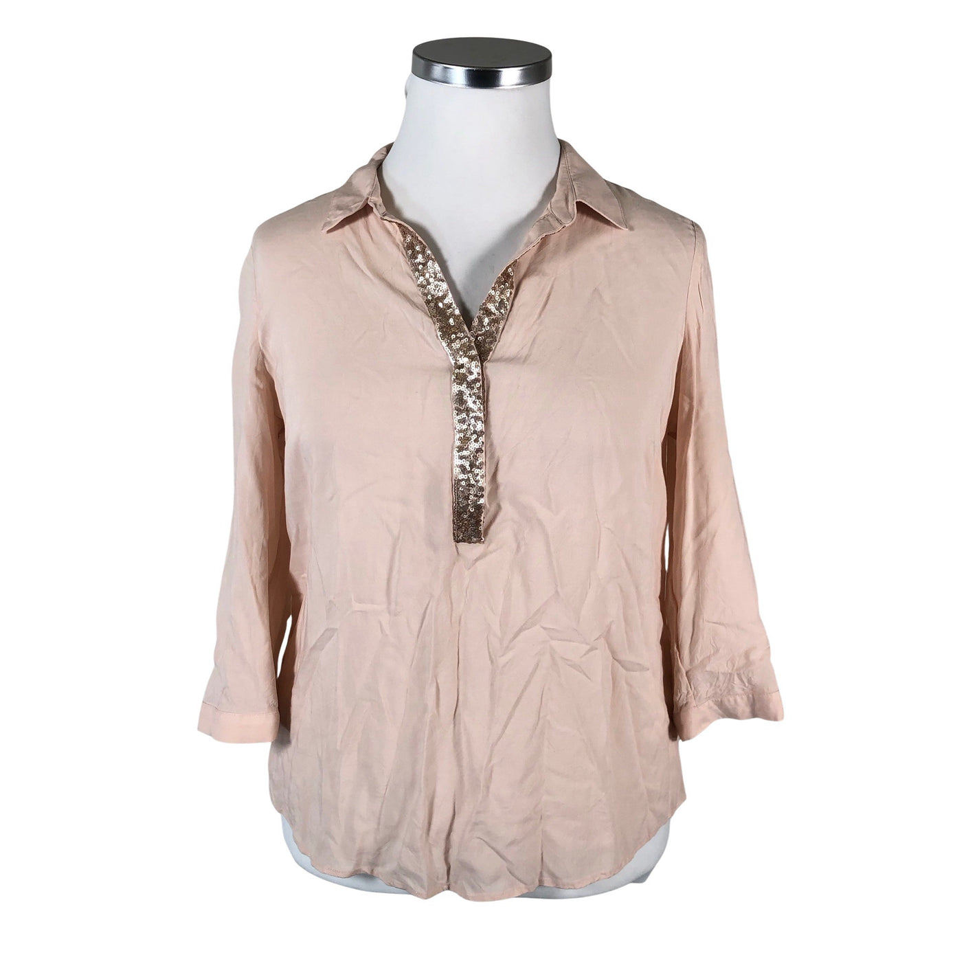 Unisex Comma - Pluus, suurus 42 - Heleroosa (1)
