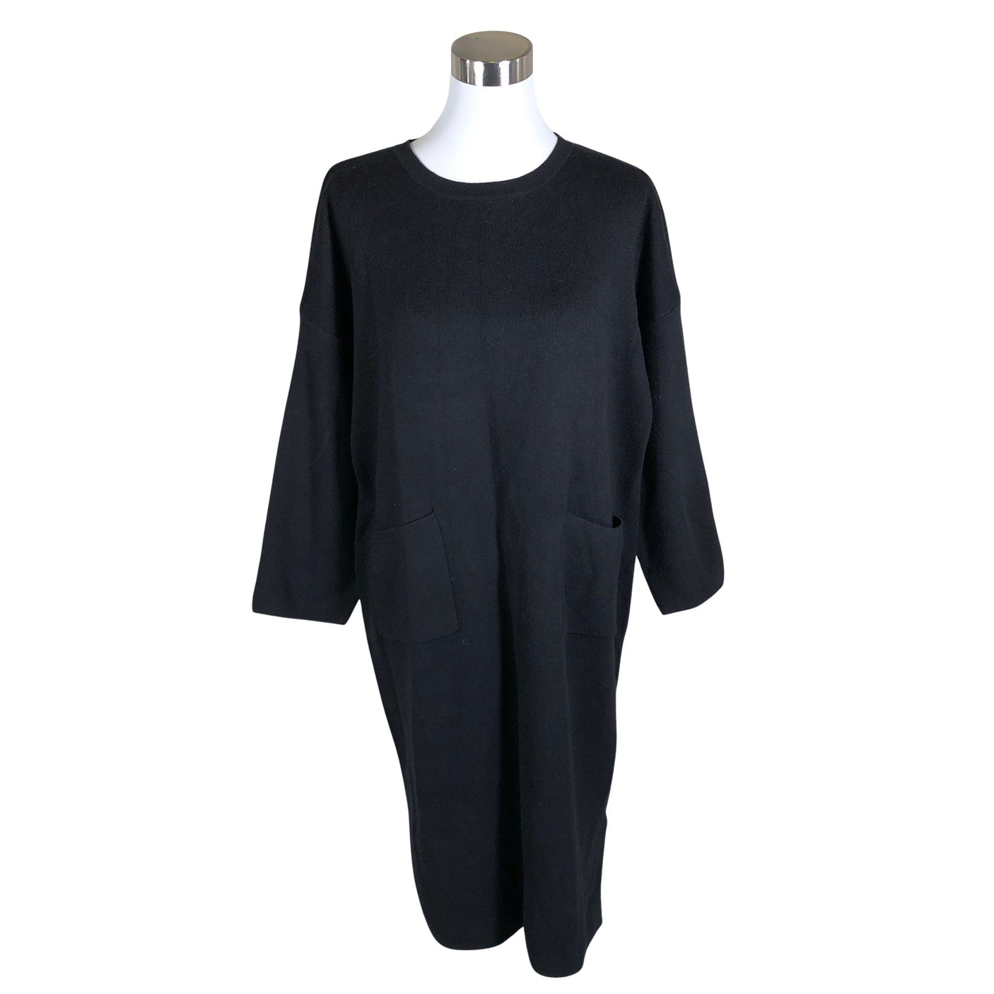 Unisex Noom - Kootud kleit, suurus 38 - Must (1)