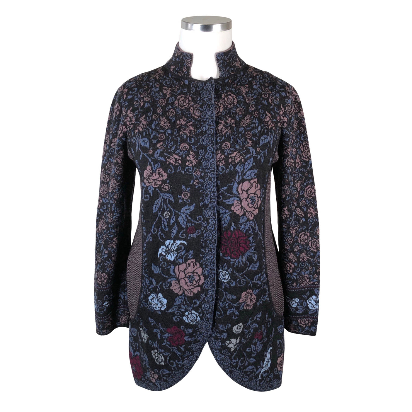 Unisex IVKO - Kardigan, suurus 44 - Must (1)