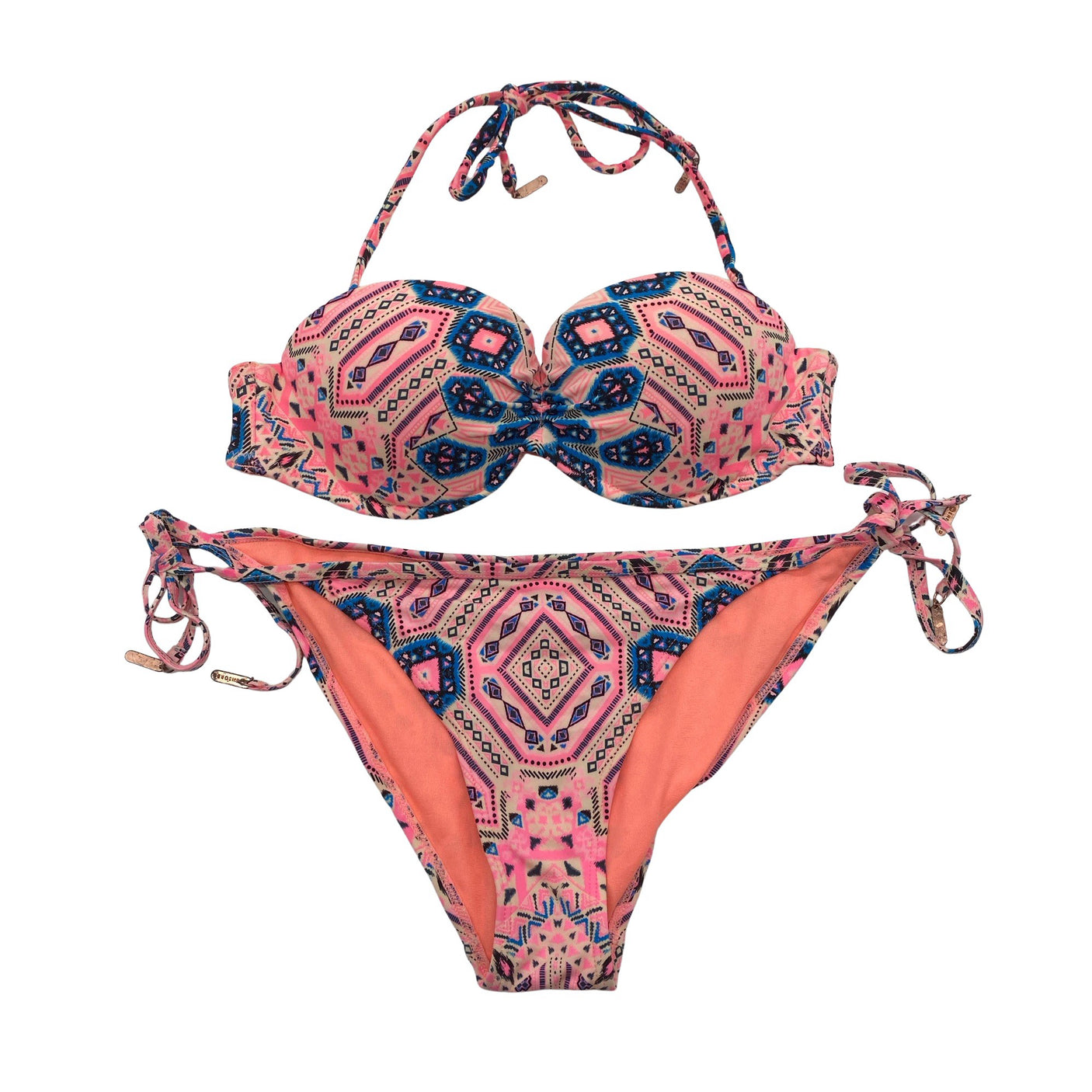 Unisex Censored - Bikiinid, suurus 38 - Heleroosa (1)