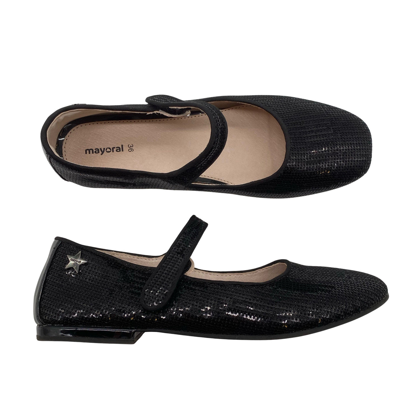 Unisex Mayoral - Pidulikud baleriinad, suurus 36 - Must (1)