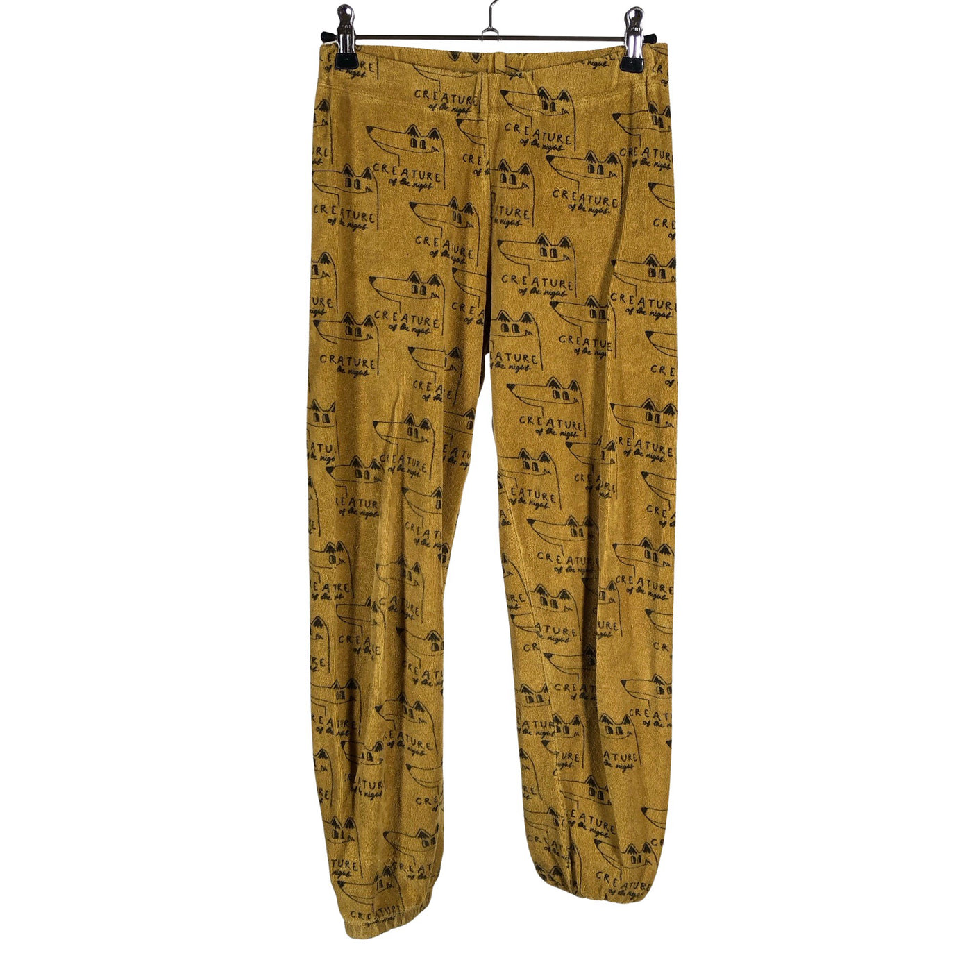 Unisex Mainio - Dressikangast püksid, suurus 134 - 140 - Kollane (1)
