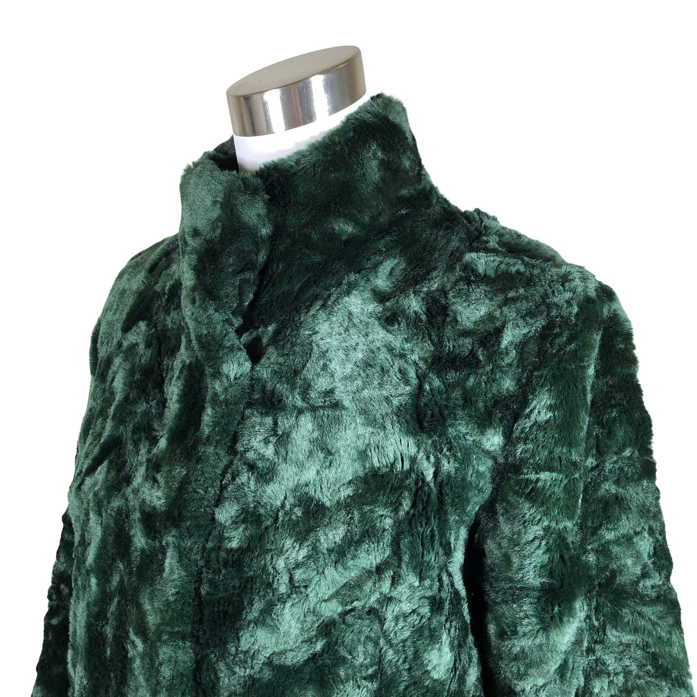 Unisex Tiger of Sweden - Kunstkarusnahast mantel, suurus 36 - Roheline (3)