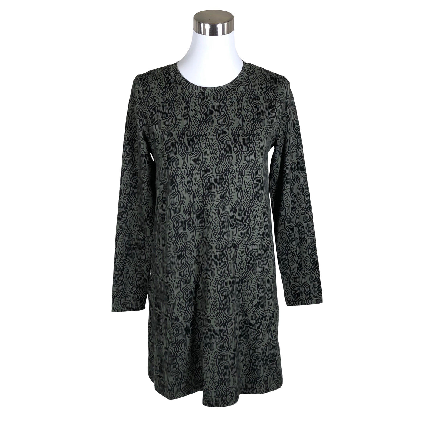 Unisex Nanso - Trikotaažist kleit, suurus 36 - Roheline (1)