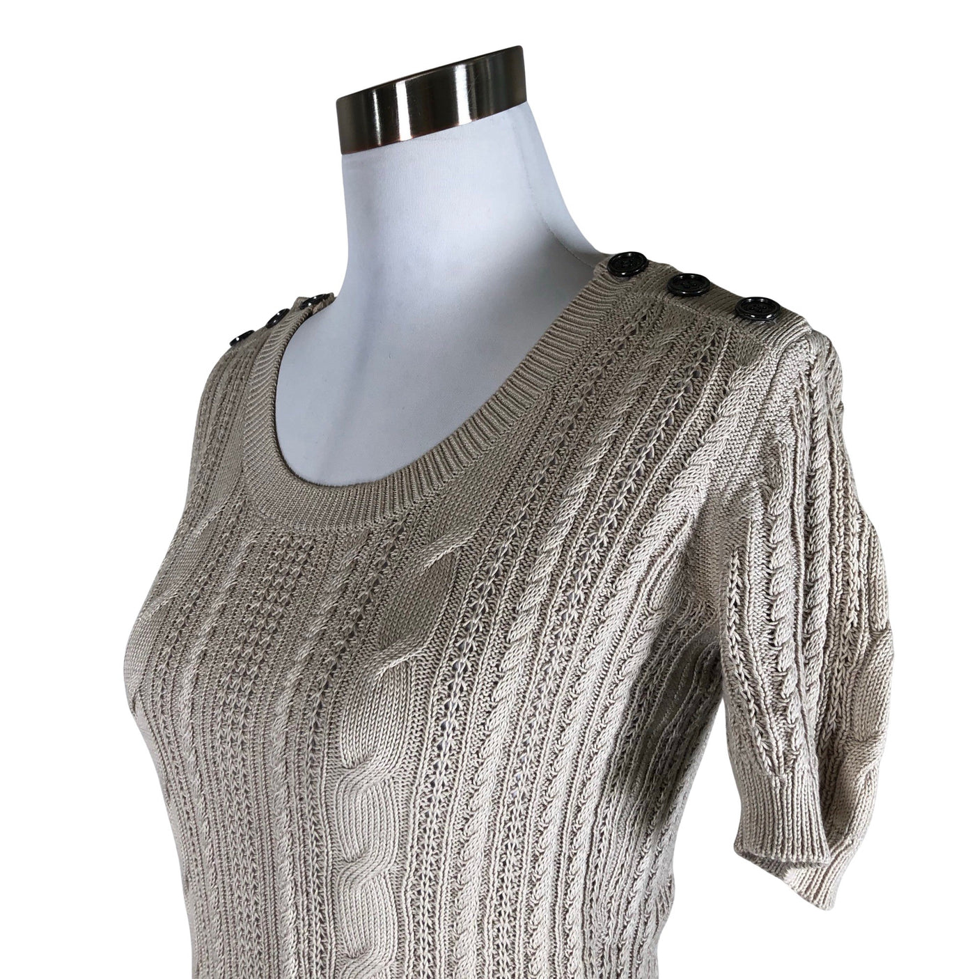 Unisex Burberry Brit - Kampsun, suurus 36 - Beige (3)