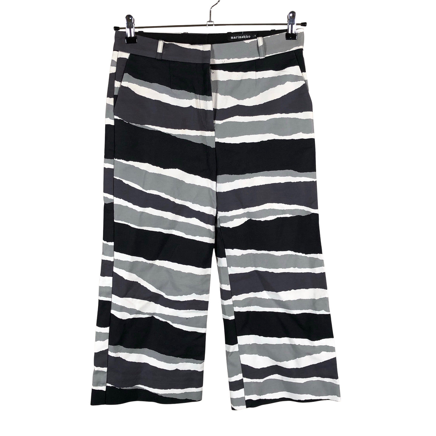 Unisex Marimekko - Mittevenivad püksid, suurus 36 - Hall (1)