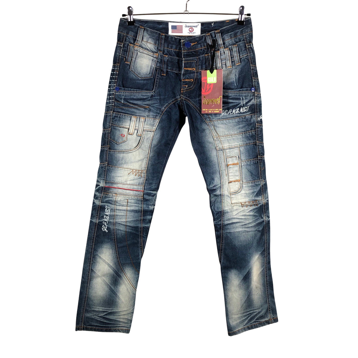 Unisex Jeansnet - Teksad, suurus W31 - Sinine (1)