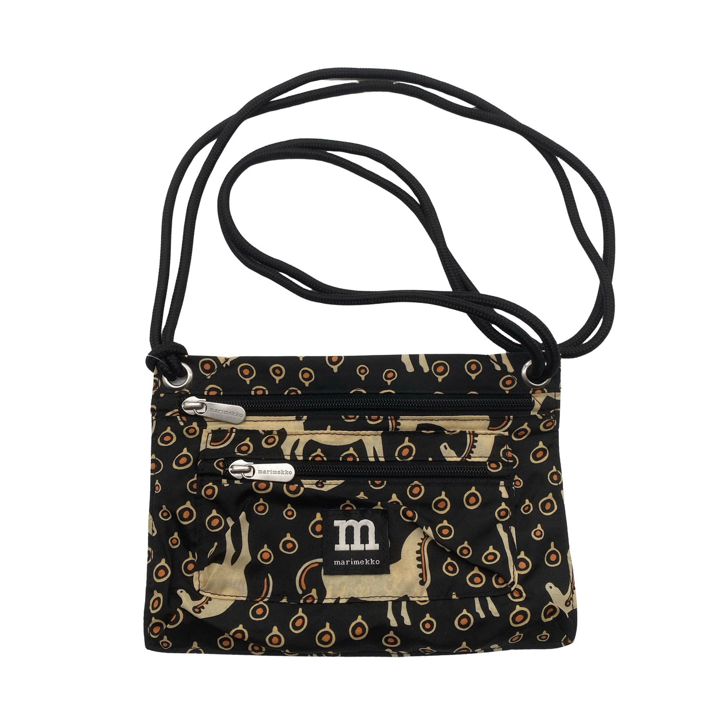 Unisex Marimekko - Õlakott, suurus Mini - Must (1)