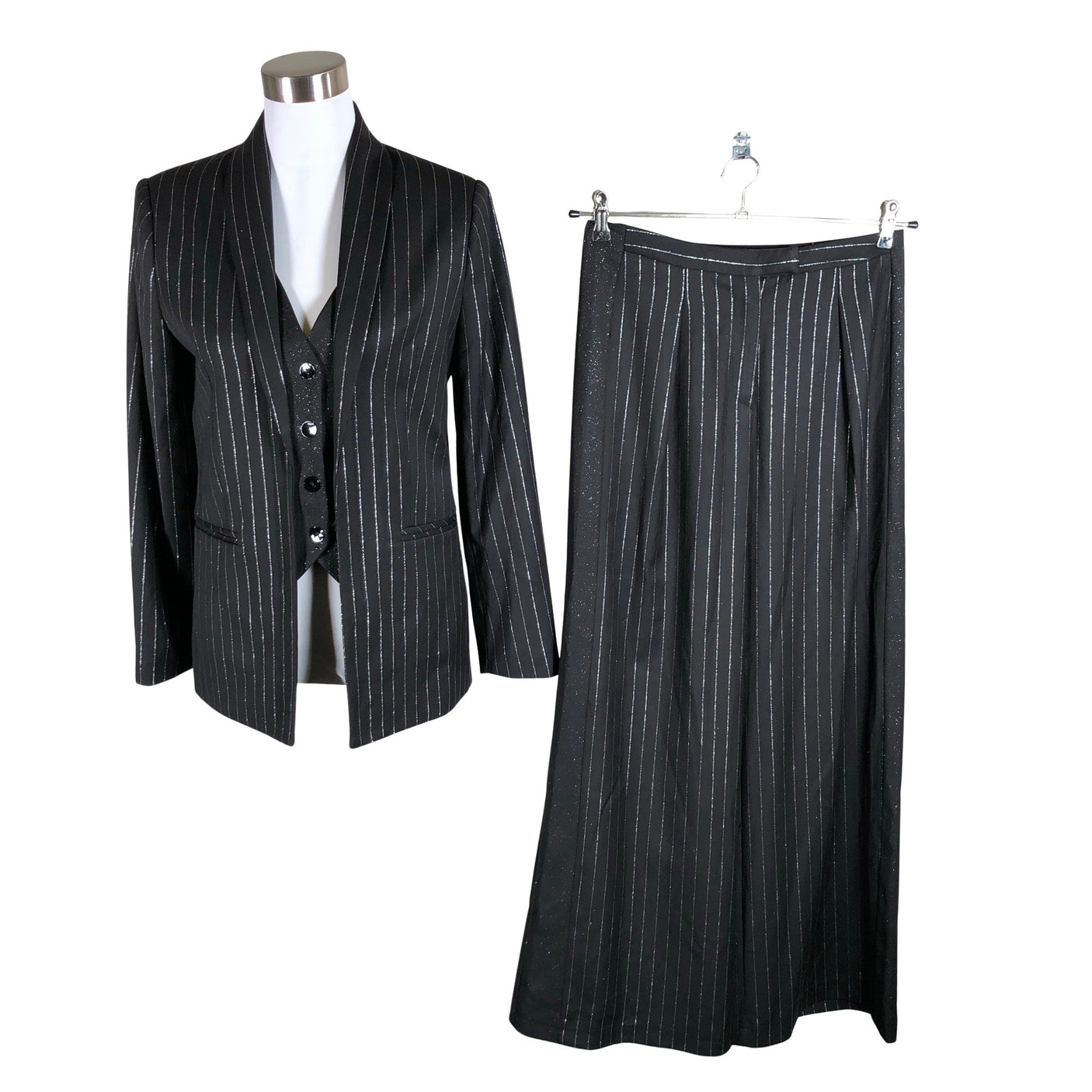 Unisex Nicoli - Kostüüm, suurus 36 - Must (1)