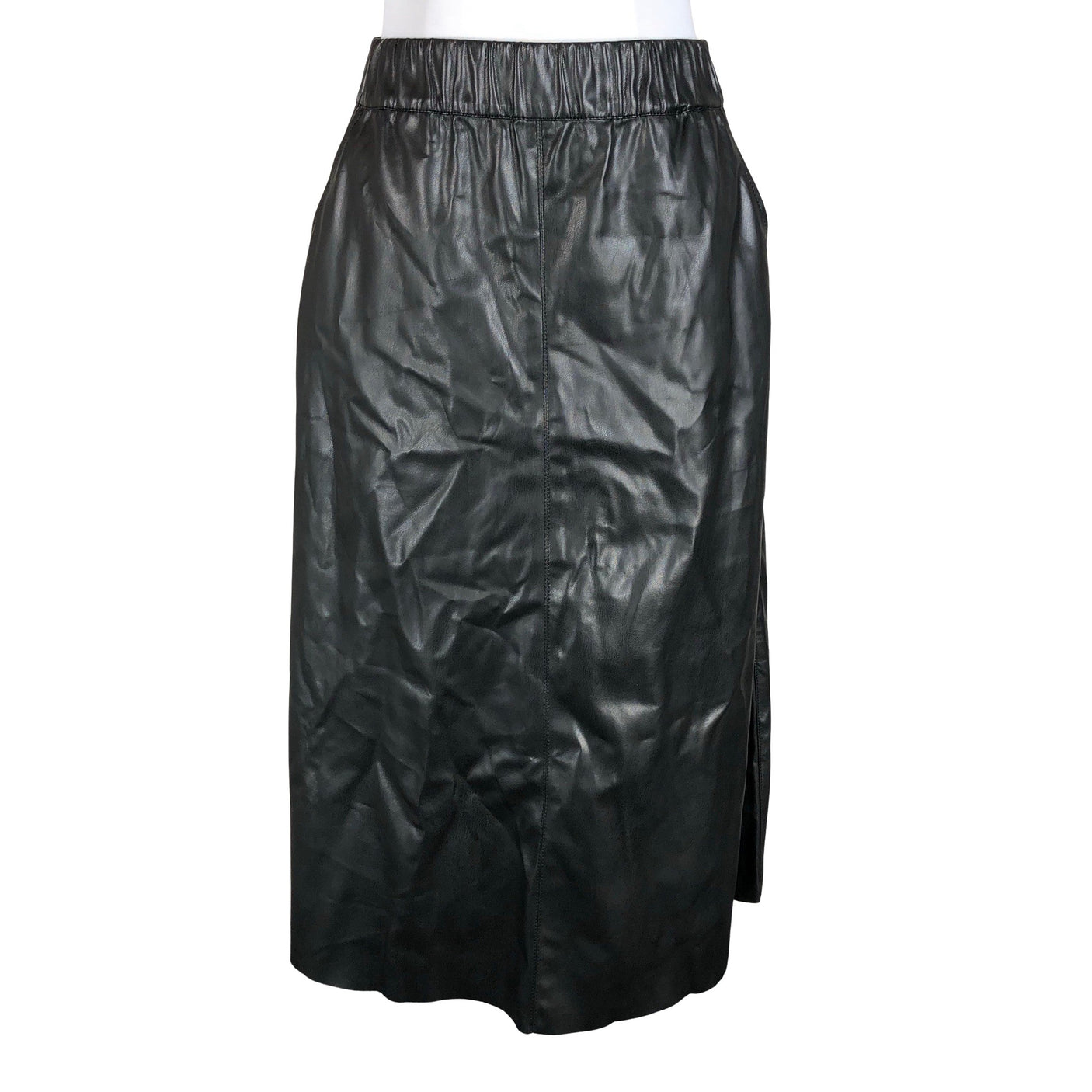 Unisex Lindex - Nahkseelik, suurus 36 - Must (1)