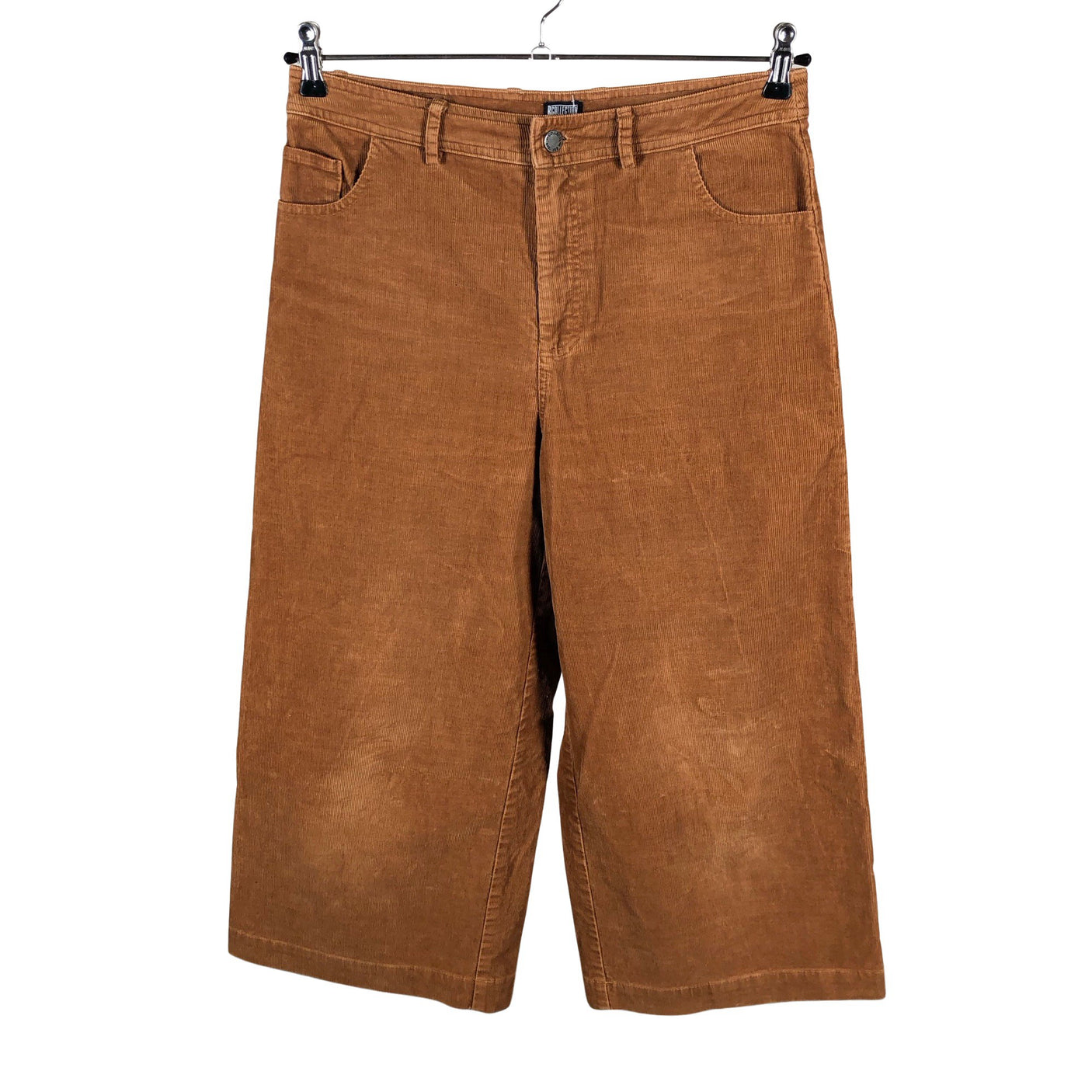 Unisex R-collection - Sametpüksid, suurus 38 - Pruun (1)