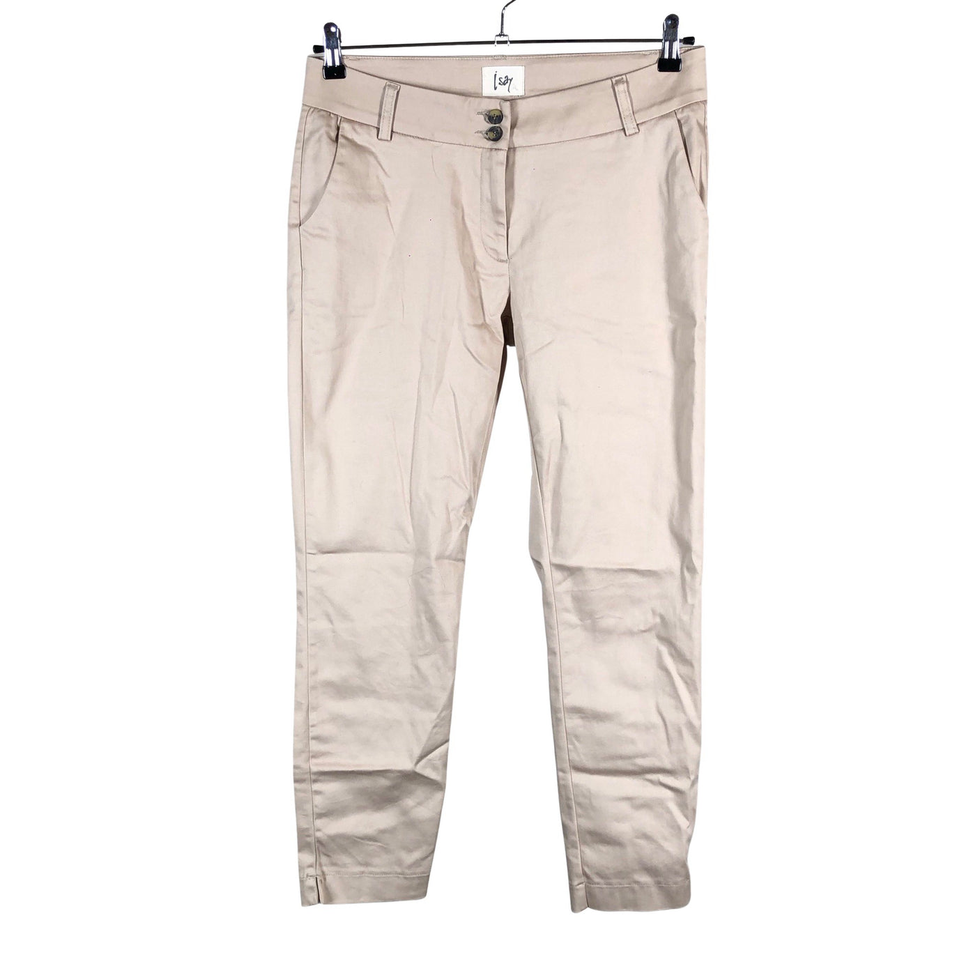 Unisex I Say - Mittevenivad püksid, suurus 40 - Beige (1)