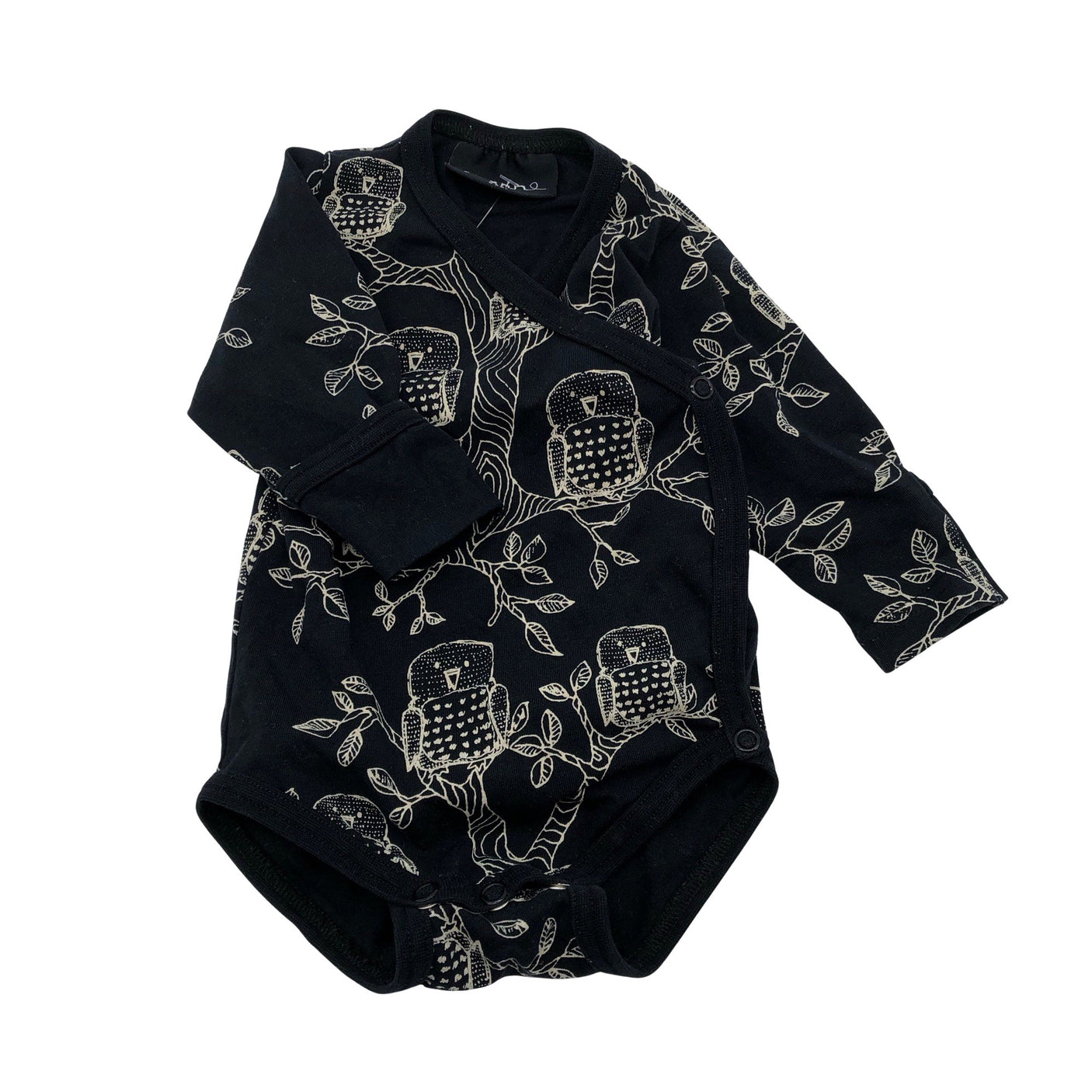 Unisex Aarrelabel - Hõlmikbodi, suurus 50 - 56 - Must (1)