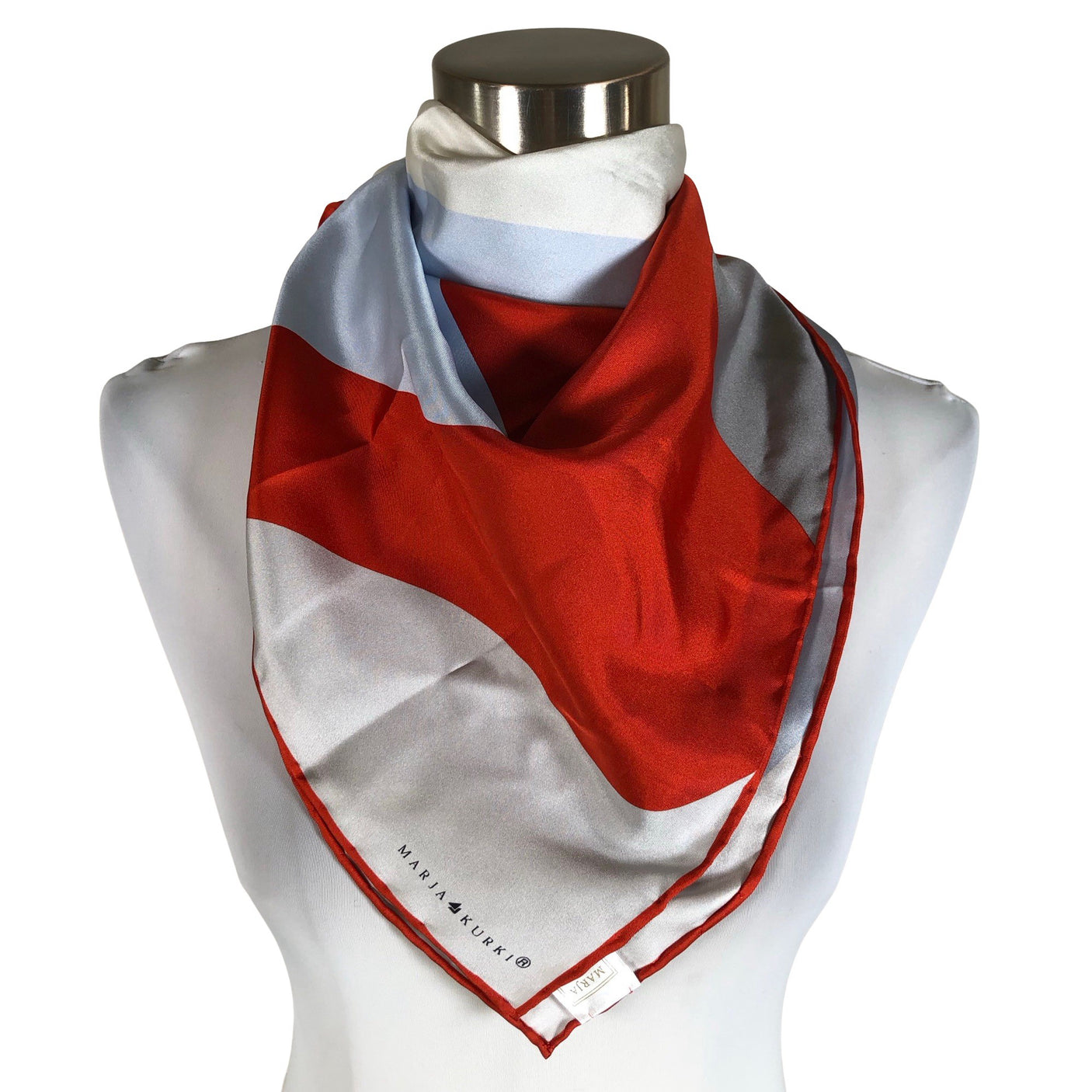 Unisex Marja Kurki - Õhuke sall, suurus Midi - Valge (1)