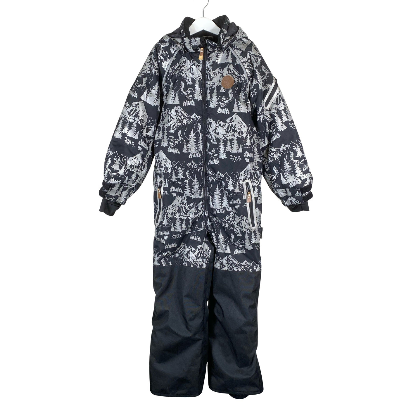 Unisex Jonathan - Talvekombinesoon, suurus 128 - 134 - Must (1)