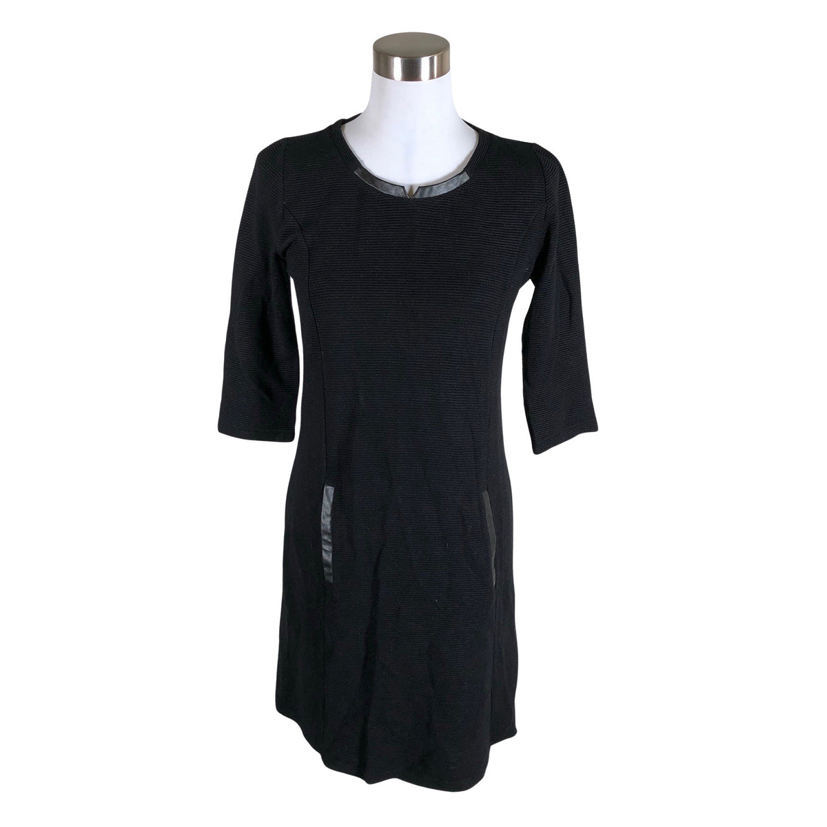Unisex Taifun - Trikotaažist kleit, suurus 38 - Must (1)