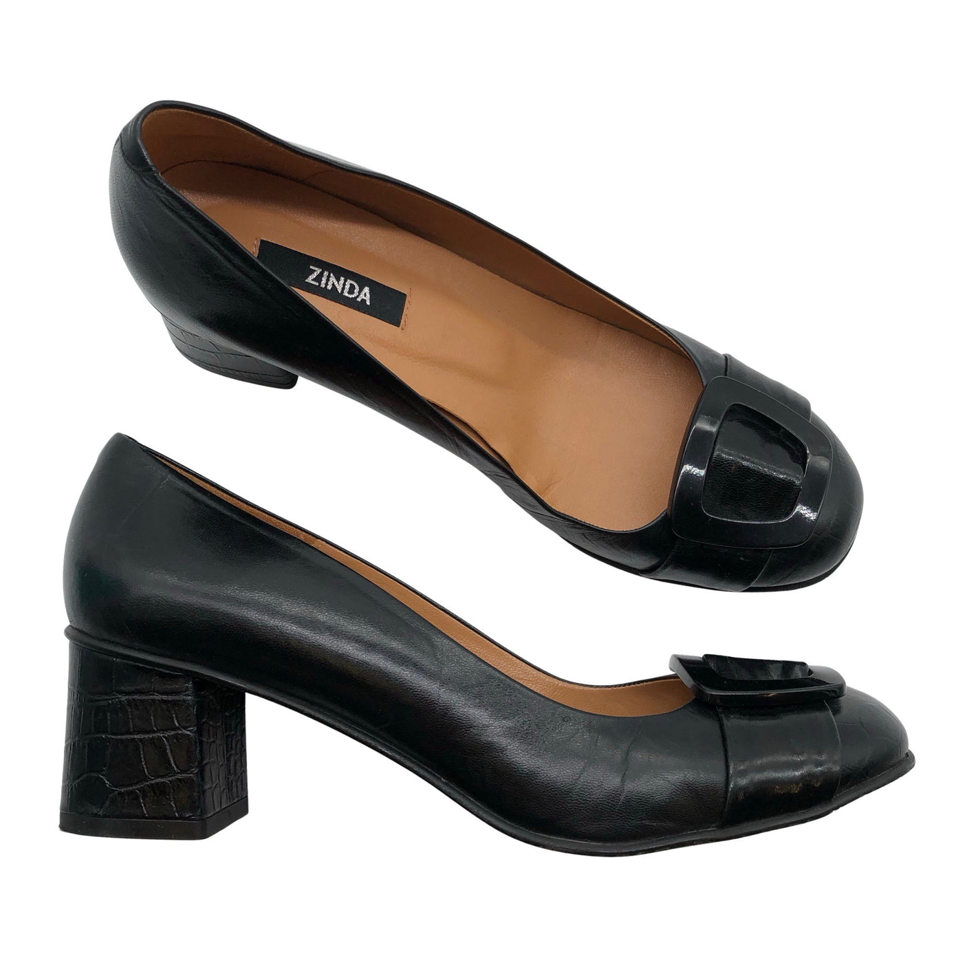 Unisex Zinda - Kontsakingad, suurus 38 - Must (1)