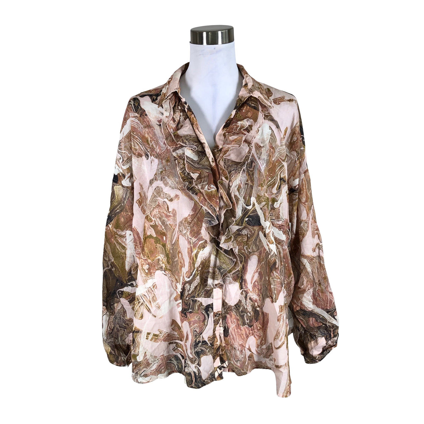 Unisex Mos Mosh - Pluus, suurus 40 - Beige (1)