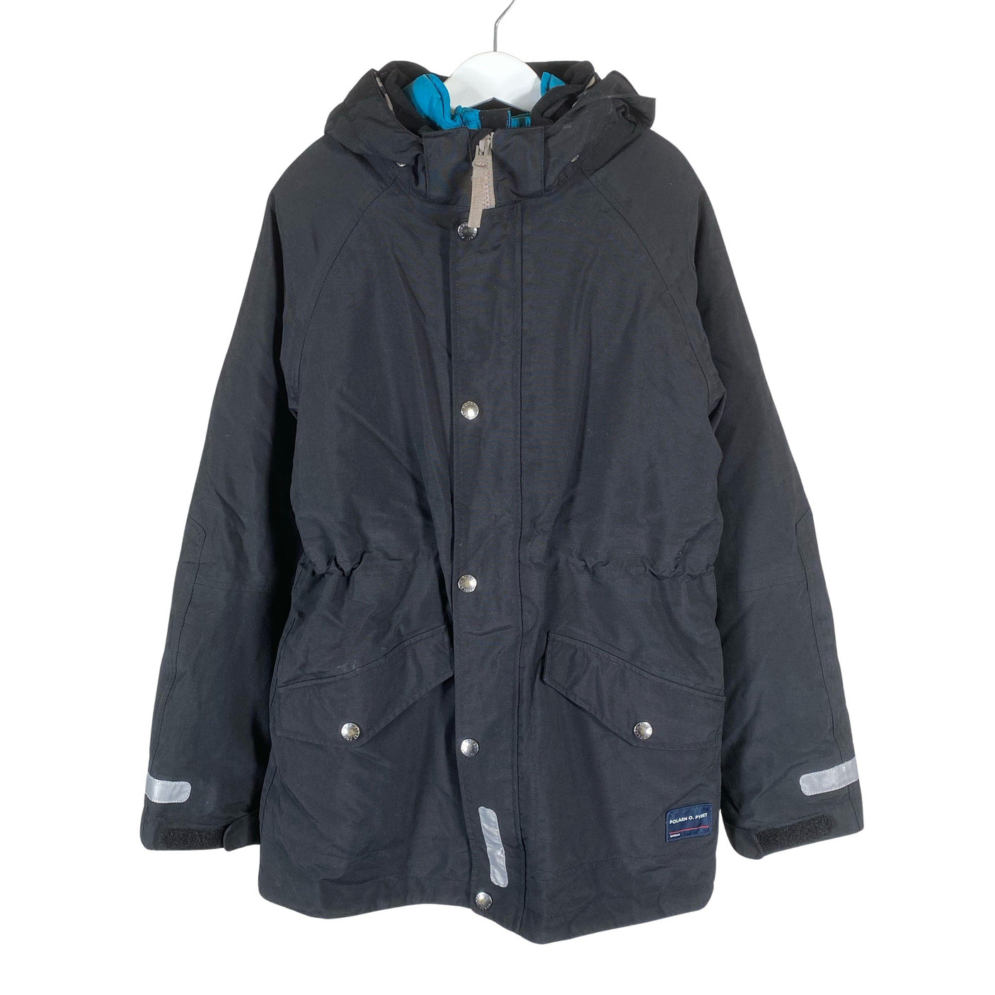 Unisex Polarn O. Pyret - Talvejope, suurus 146 - 152 - Must (1)