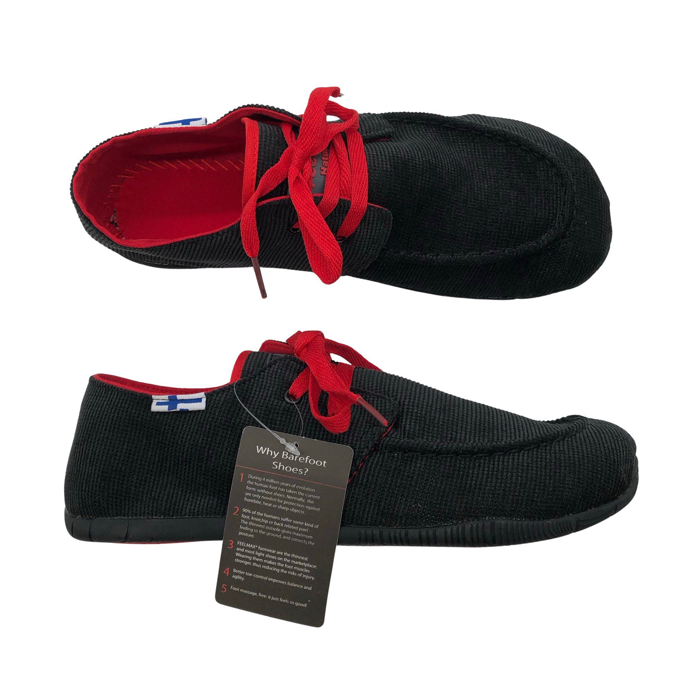 Unisex Feelmax - Tennised, suurus 42 - Must (1)