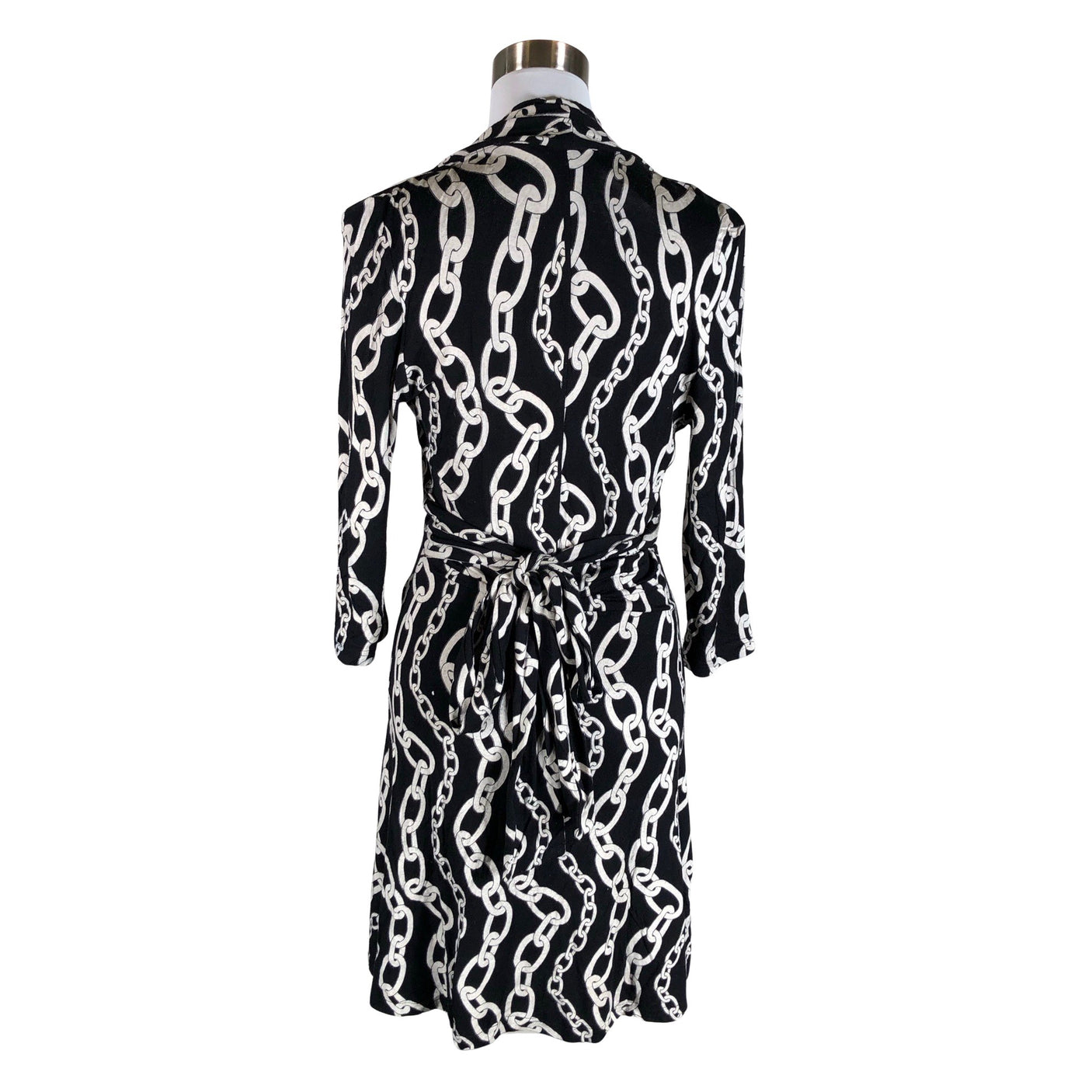 Unisex Andiata - Trikotaažist kleit, suurus 36 - Must (2)