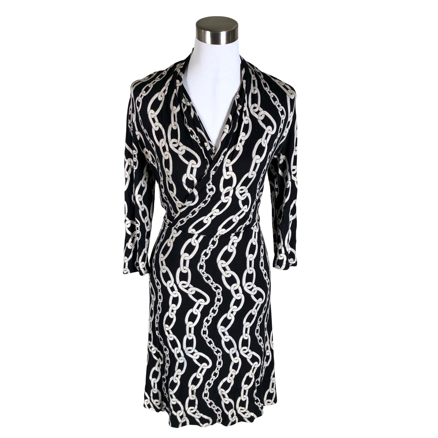 Unisex Andiata - Trikotaažist kleit, suurus 36 - Must (1)