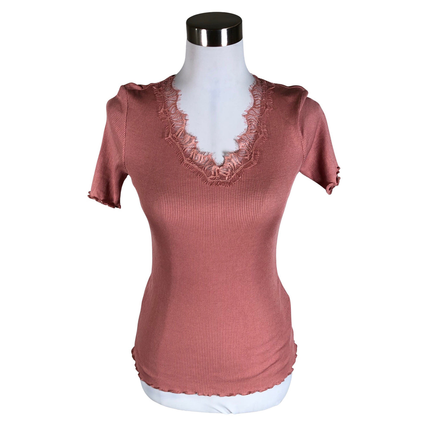 Unisex Saint Tropez - T-särk, suurus 38 - Heleroosa (1)