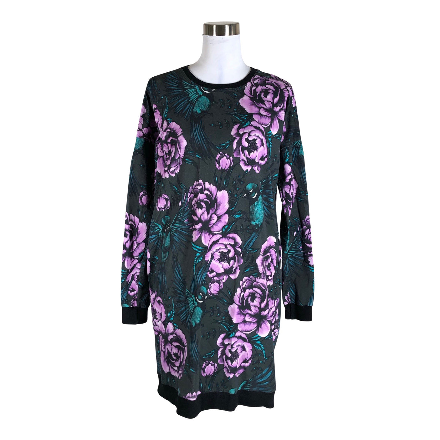 Unisex Ehta - Trikotaažist kleit, suurus 36 - Hall (1)