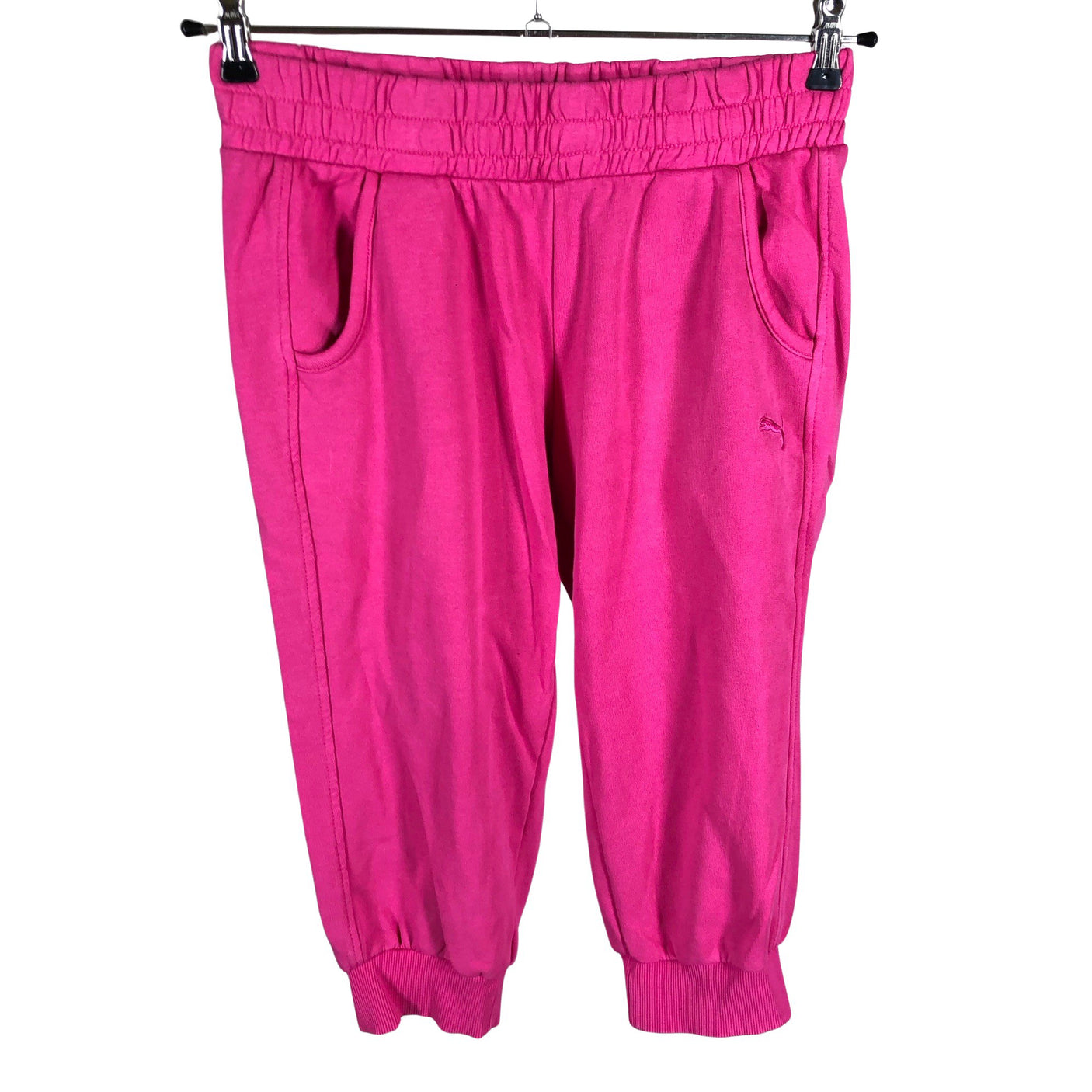 Unisex Puma - Dressikangast poolpikad püksid, suurus 38 - Roosa (1)