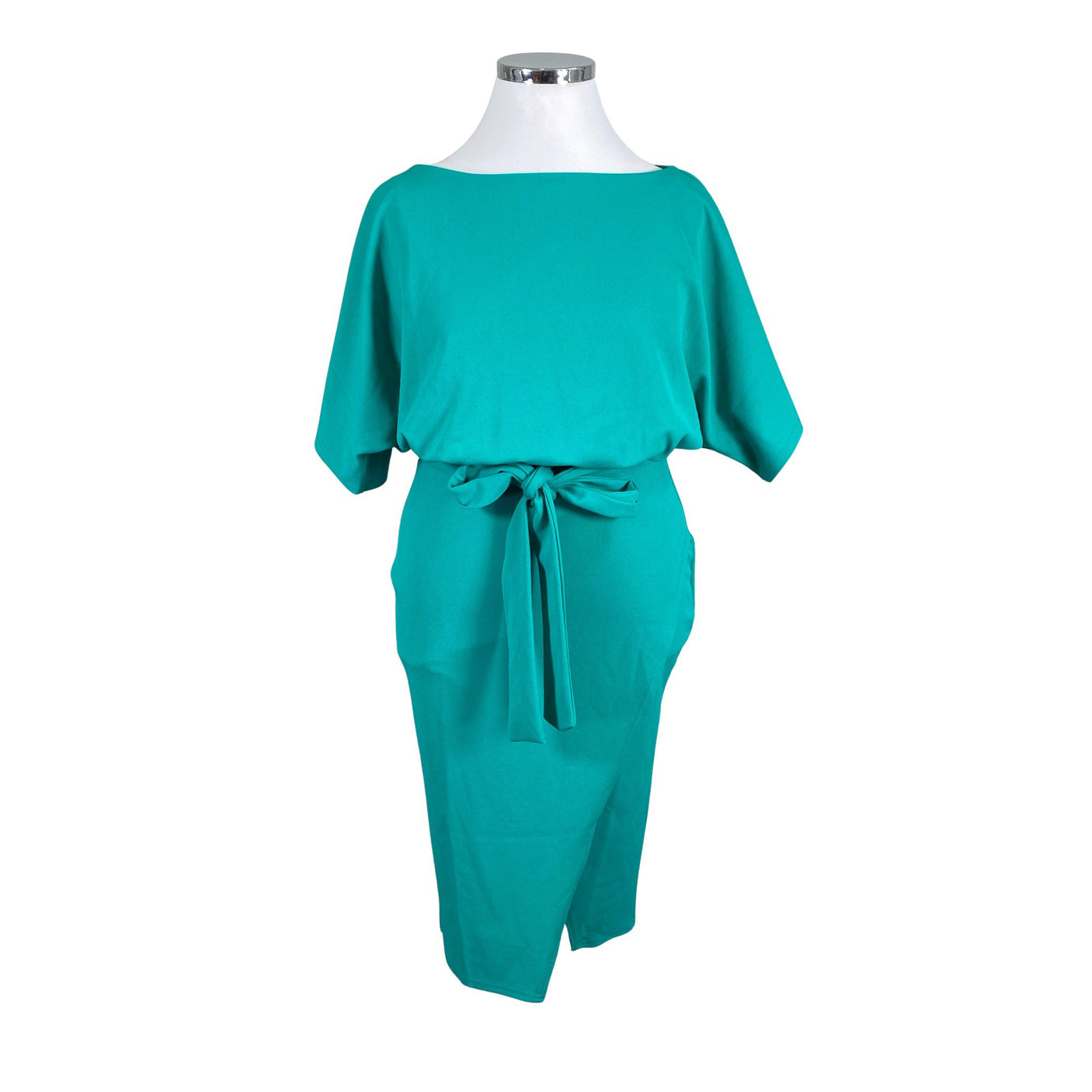 Unisex Evita - Trikotaažist kleit, suurus 42 - Roheline (1)