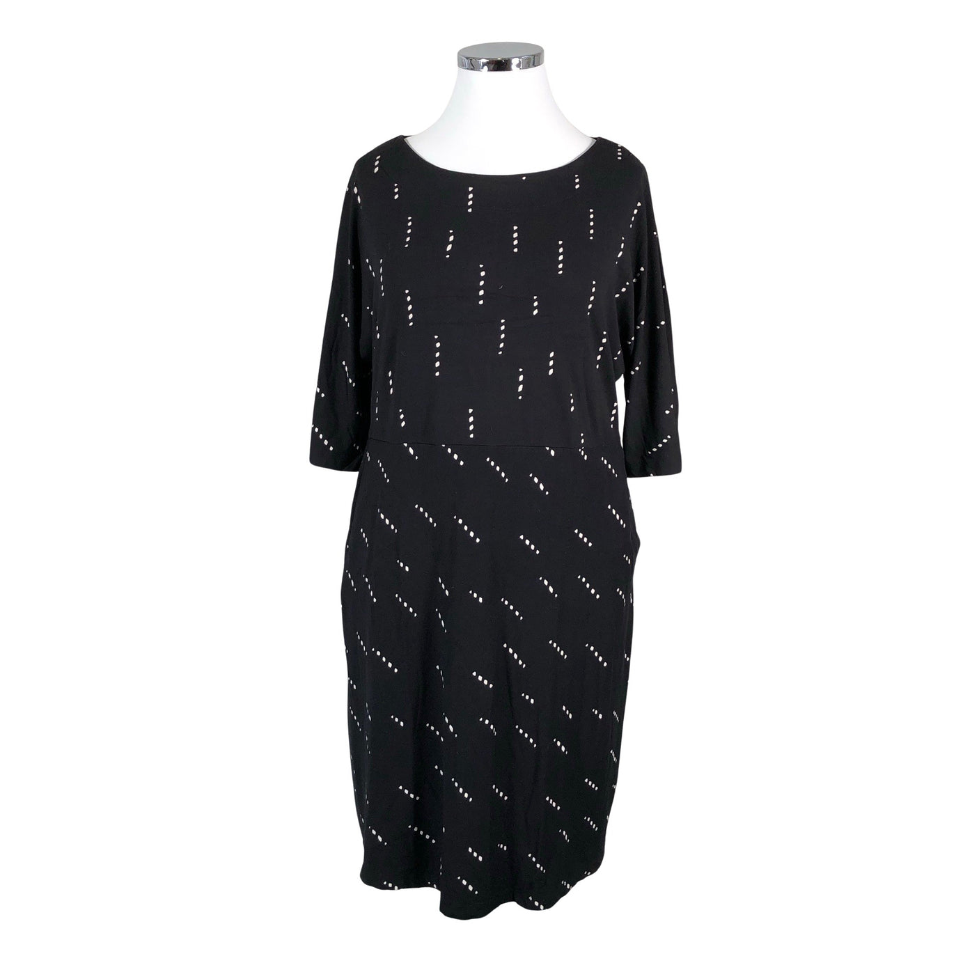 Unisex Cut & Pret - Trikotaažist kleit, suurus 42 - Must (1)