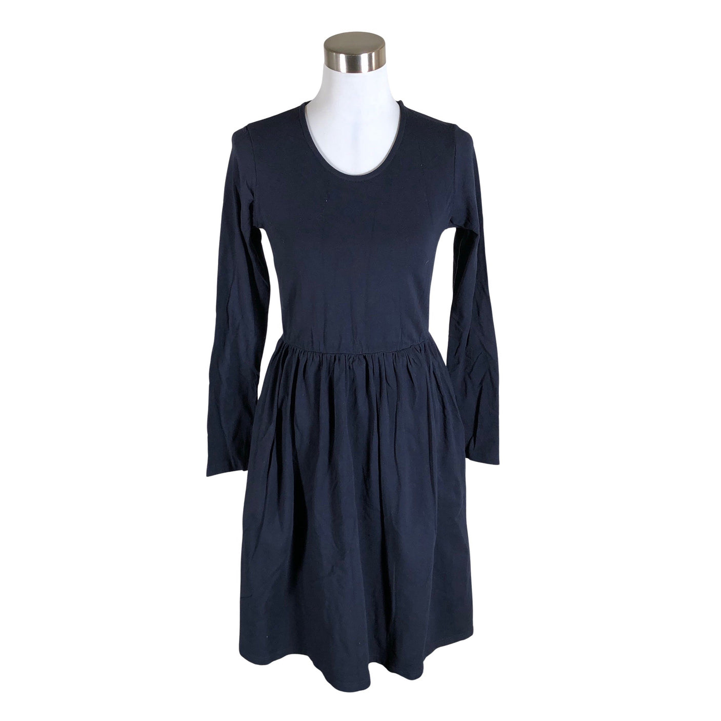 Unisex Versonpuoti - Trikotaažist kleit, suurus 36 - Sinine (1)