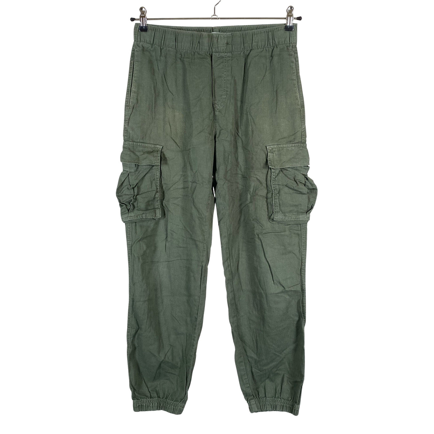 Unisex Lindex - Mittevenivad püksid, suurus 164 - 170 - Roheline (1)