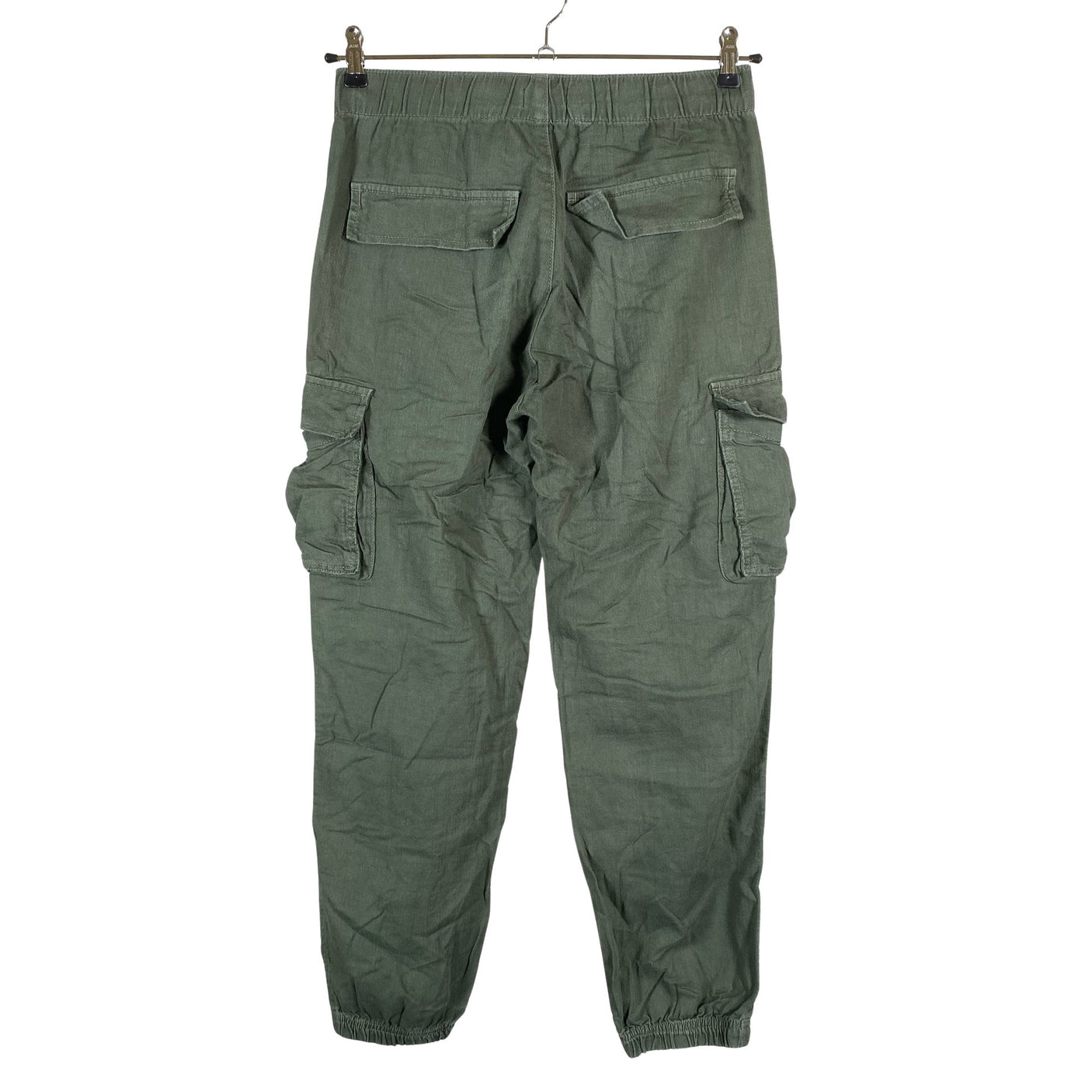 Unisex Lindex - Mittevenivad püksid, suurus 164 - 170 - Roheline (2)